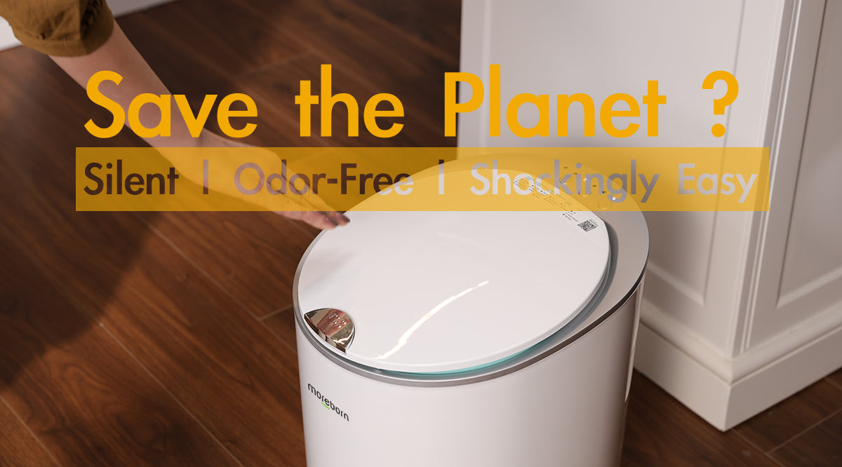 Load video: Can Your Kitchen Trash Save the Planet? (Silent, Odor-Free &amp; Shockingly Easy!)
